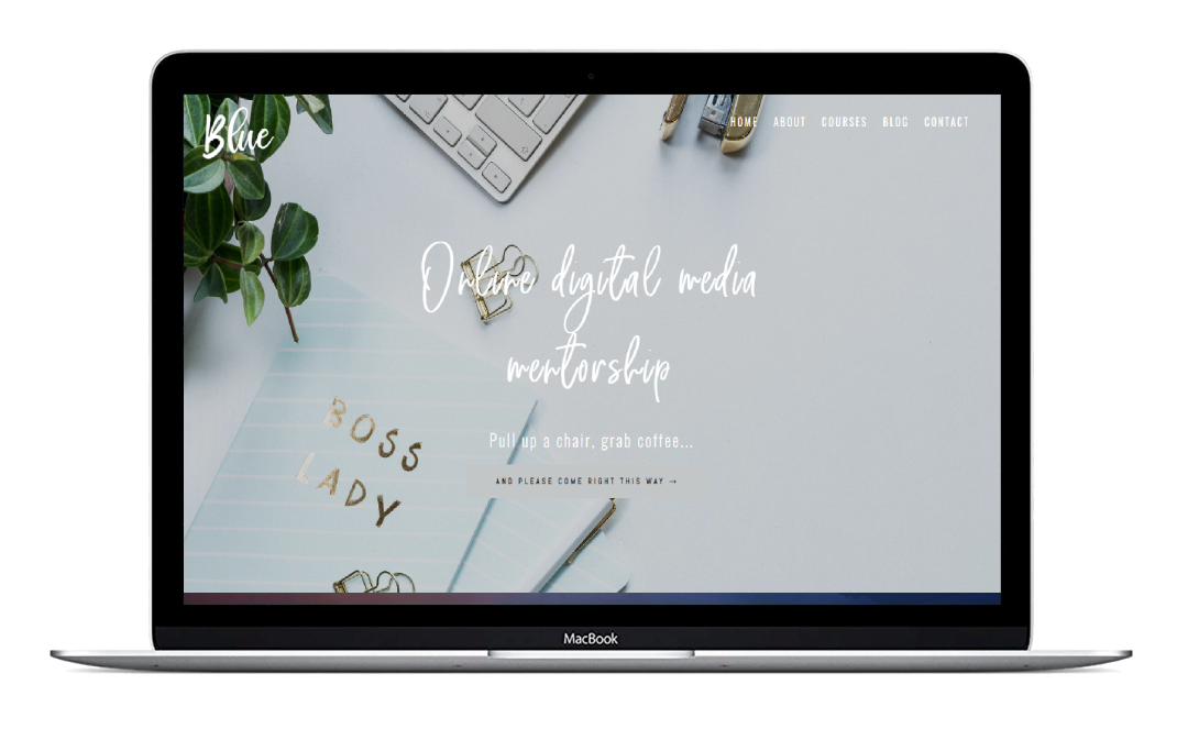 Blue is a Divi child theme for creatives and small business entrepreneurs. The theme is bold and striking.  Blue is most suitable for any type of business especially authors, speakers and online course entrepreneurs that wants to display their information flawlessly across all platforms.