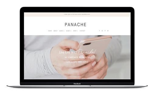 Feminine Divi Child Theme