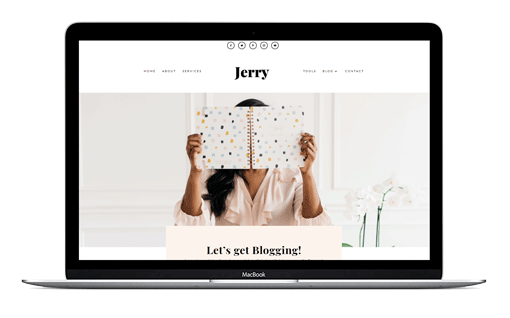 jerry-divi-child Feminine Divi Child theme template for business