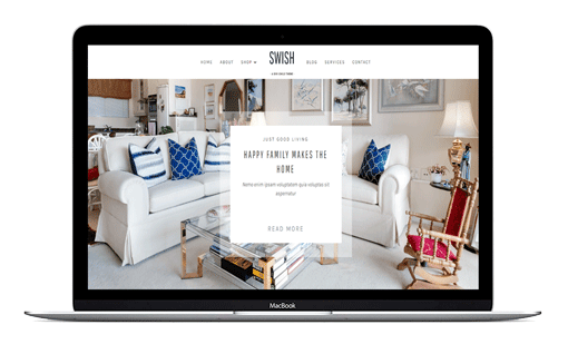 swish-divi-child-theme Swish is a feminine custom designed Divi Child Theme for small business owners, entrepreneurs and bloggers