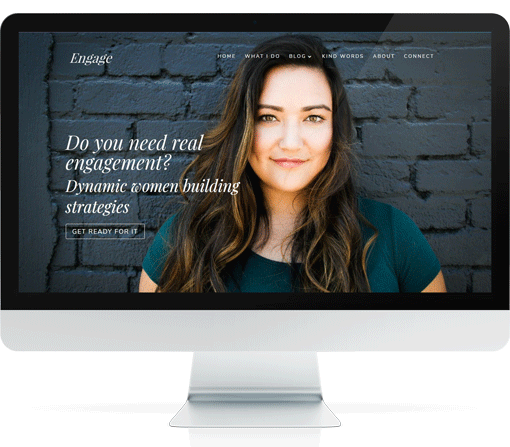 Divi Website Template For Coaches – Enlightened