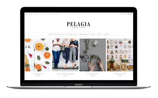 Pelagia Divi Blog Theme