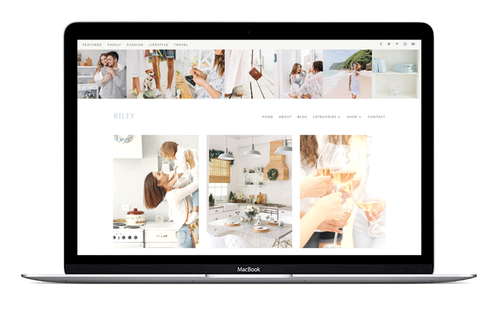 Riley Divi Blog Theme
