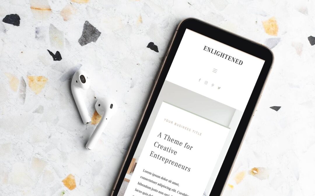 Divi Website Template for Coaches – Enlightened