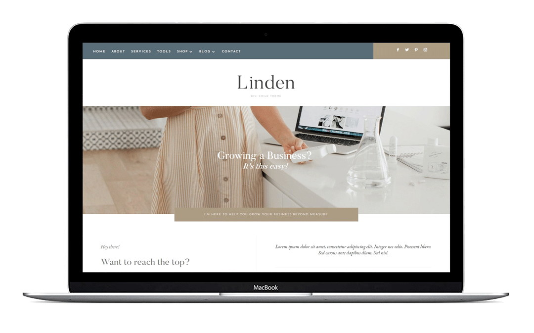 Linden Divi Business Theme