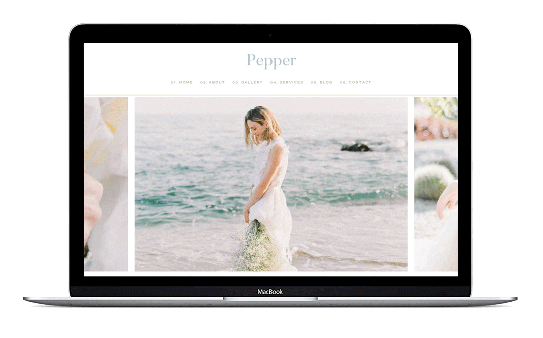 Pepper Divi Photography Theme