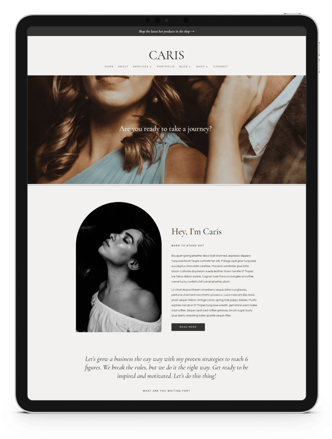 Feminine Divi Child Themes & Divi Templates For WordPress Websites