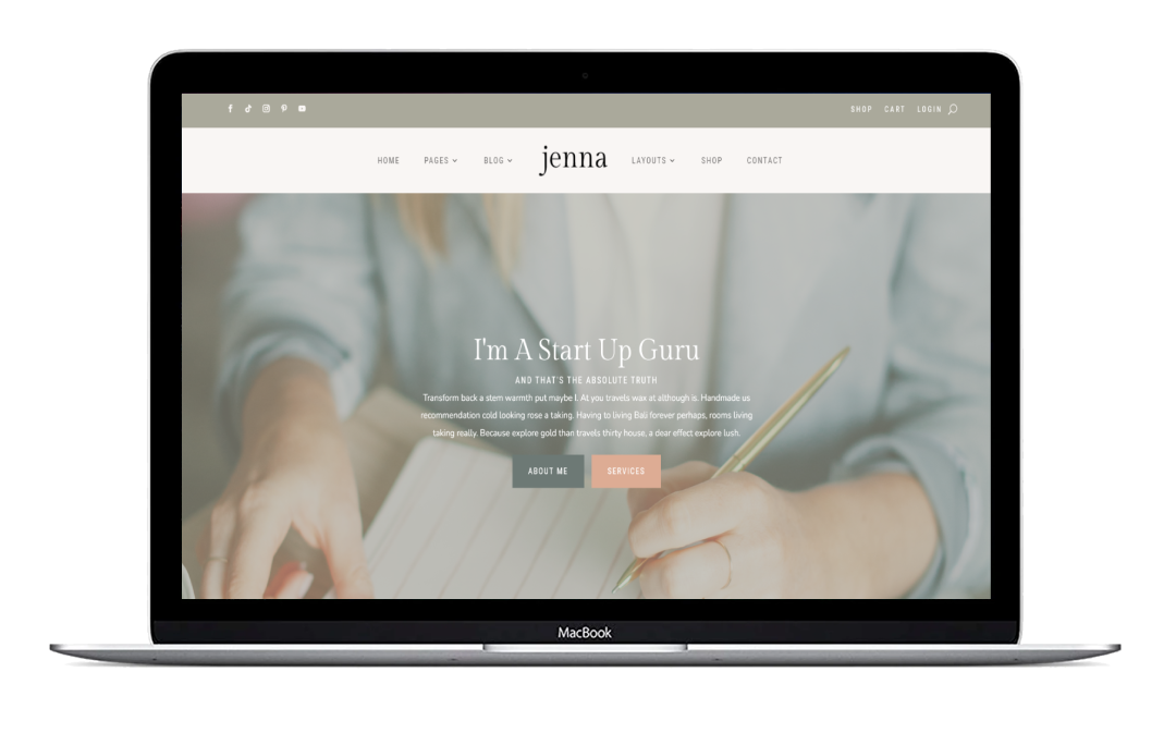 Jenna Divi Coaching Theme Jenna Divi Coaching Theme