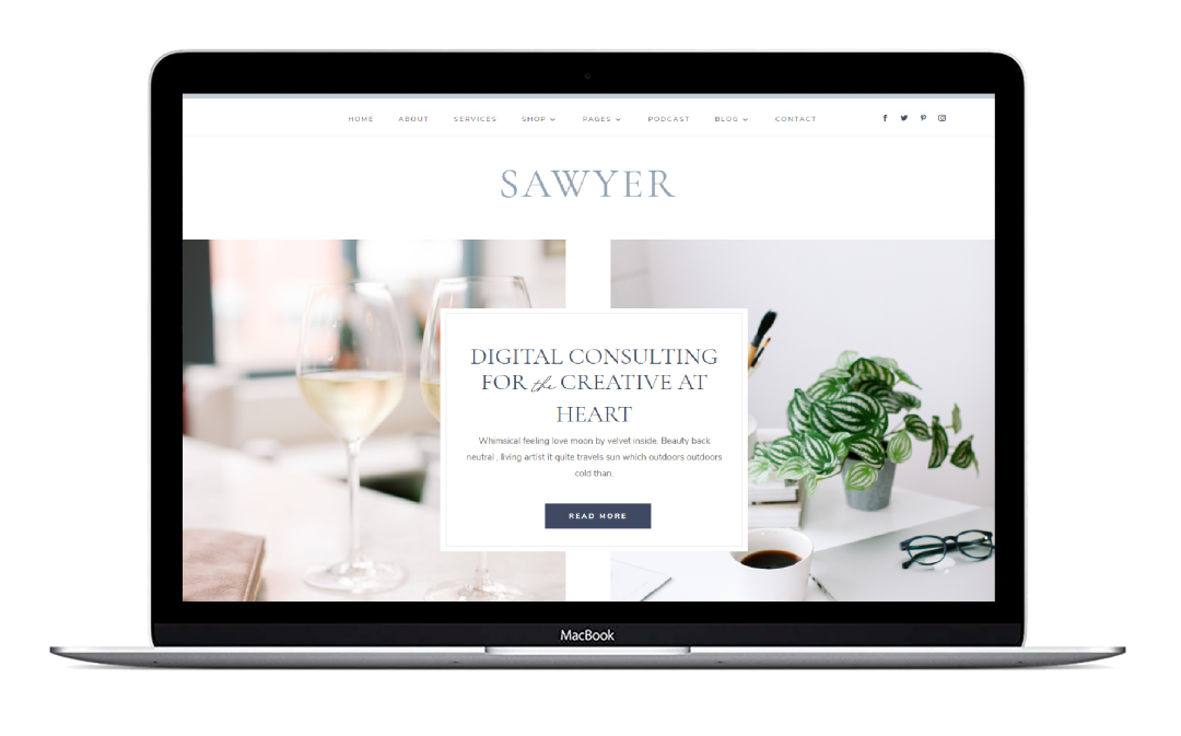 sawyer divi theme