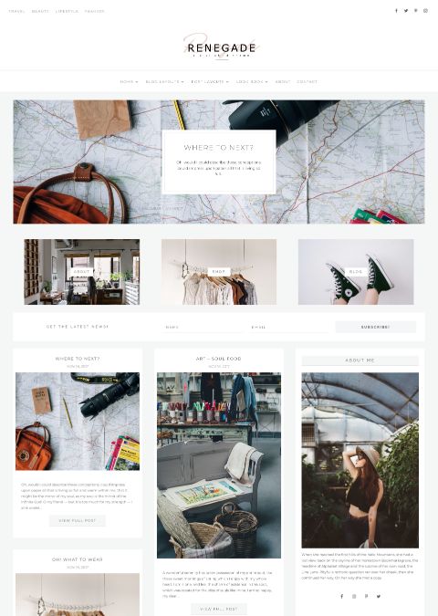 Divi Blog Theme 