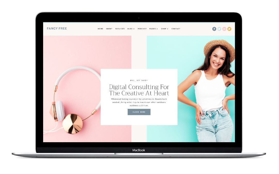 Free Divi Coaching Theme