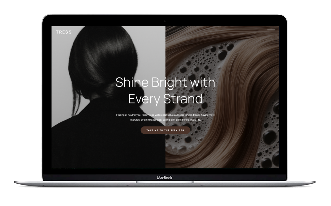 Tress Hair Care Divi Child Theme